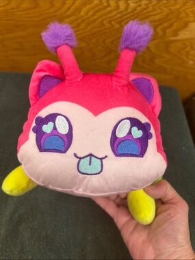 Aphmau MeeMeow Kids Plush Character Toy - Pink & Purple